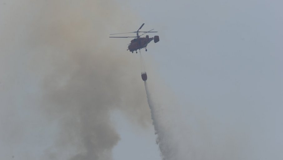 Pod požarom u Ibarskoj klisuri 150 hektara šume i niskog rastinja (FOTO/VIDEO)