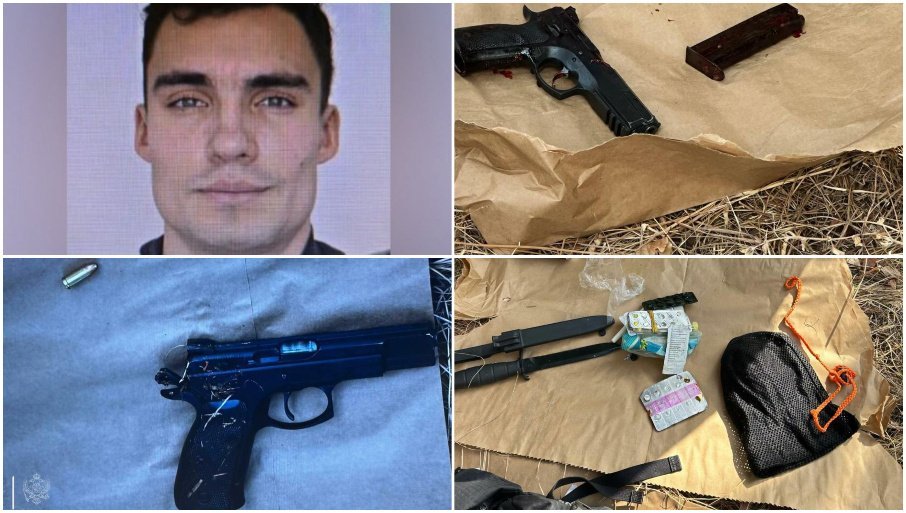 ČITAV ARSENAL ORUŽJA: Pogledajte šta je pronađeno na mestu gde je likvidiran Šabunjin (FOTO)